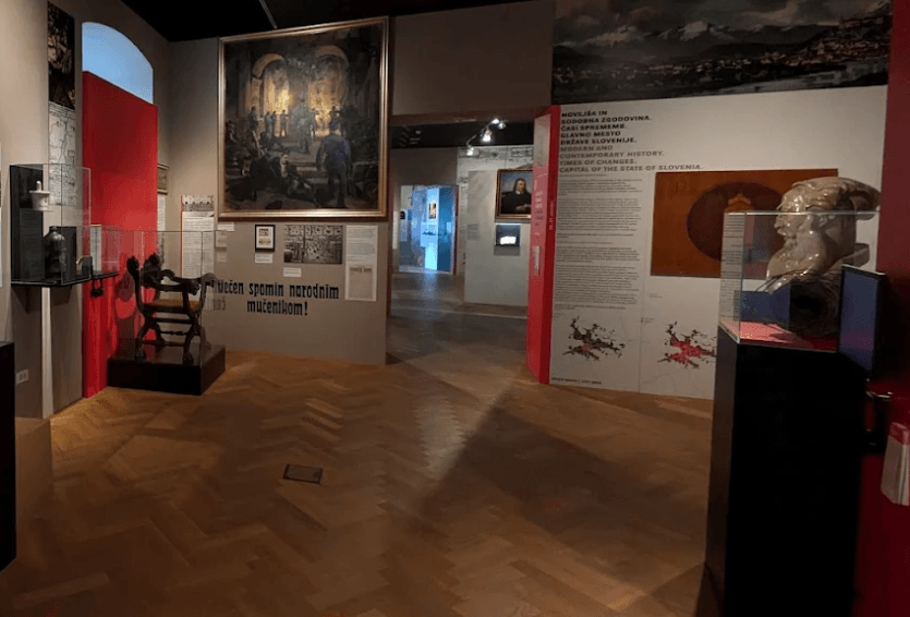 Ausstellugn im Stadtmuseum Ljubljana